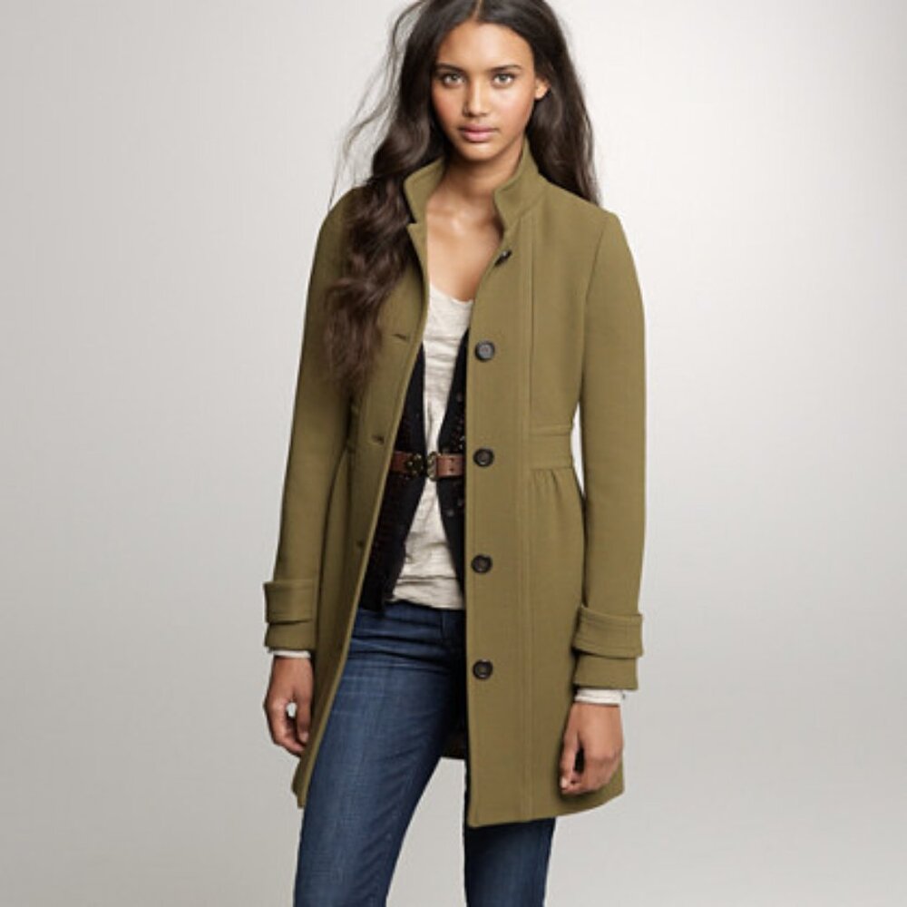 J Crew‎ Coletta Coat in double cloth wool 8p - Picture 8 of 9